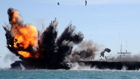 US launches airstrikes on Iran after Strait of Hormuz cargo ship attack