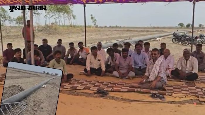 ધોળકાના 8 ગામોએ આંદોલન ઉપાડ્યું, પાઇપલાઇન ખેતરોને બદલે રોડ સાઇડમાં નાખવા માંગ!