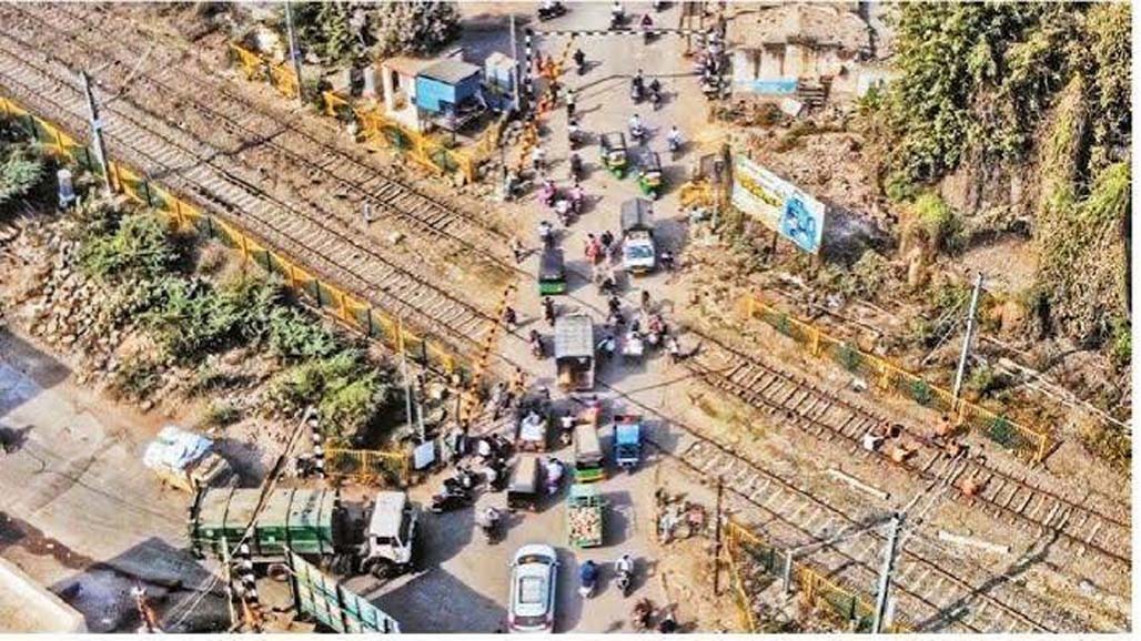 કુંભારવાડા રેલવે ફાટક ખાતે ઓવરબ્રીજ બનાવવા માંગણી
