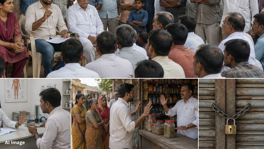 ભરૂચ: કવિઠા ગામમાં ભ્રષ્ટાચાર વિરુદ્ધ અવાજ ઉઠાવનાર પરિવારનો બહિષ્કાર! ડરના મારે ડૉક્ટરે સારવાર ન કરી