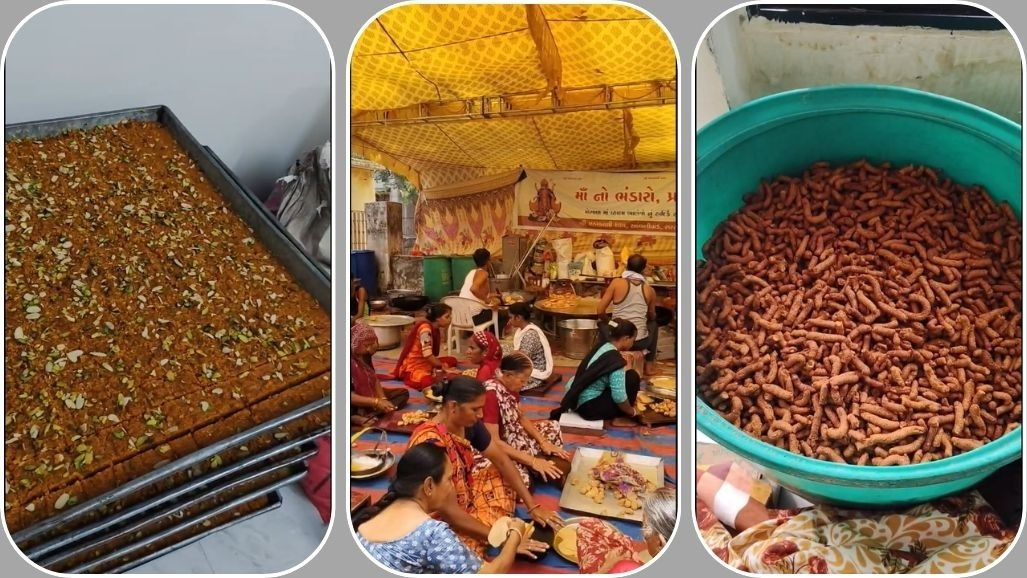 અમદાવાદની 149મી રથયાત્રા: ભગવાનના મોસાળ સરસપુરમાં રસોડા ધમધમ્યા, મોહનથાળ અને ફૂલવડી બનીને તૈયાર