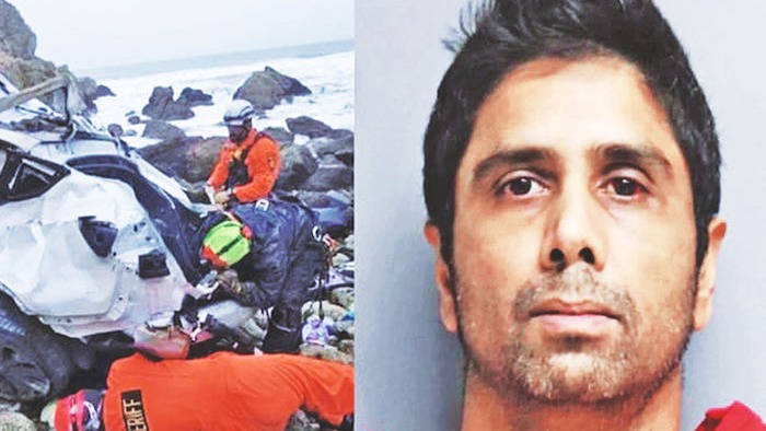 Charges Dropped Against Indian-Origin Doctor Who Drove Family Off California Cliff After Mental Health Treatment