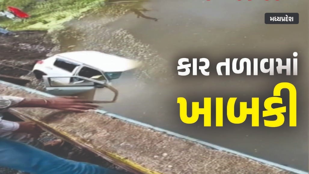 ખાટૂ શ્યામજી દર્શન જતા શ્રદ્ધાળુઓની કાર તળાવમાં પડી, 5ના મોત