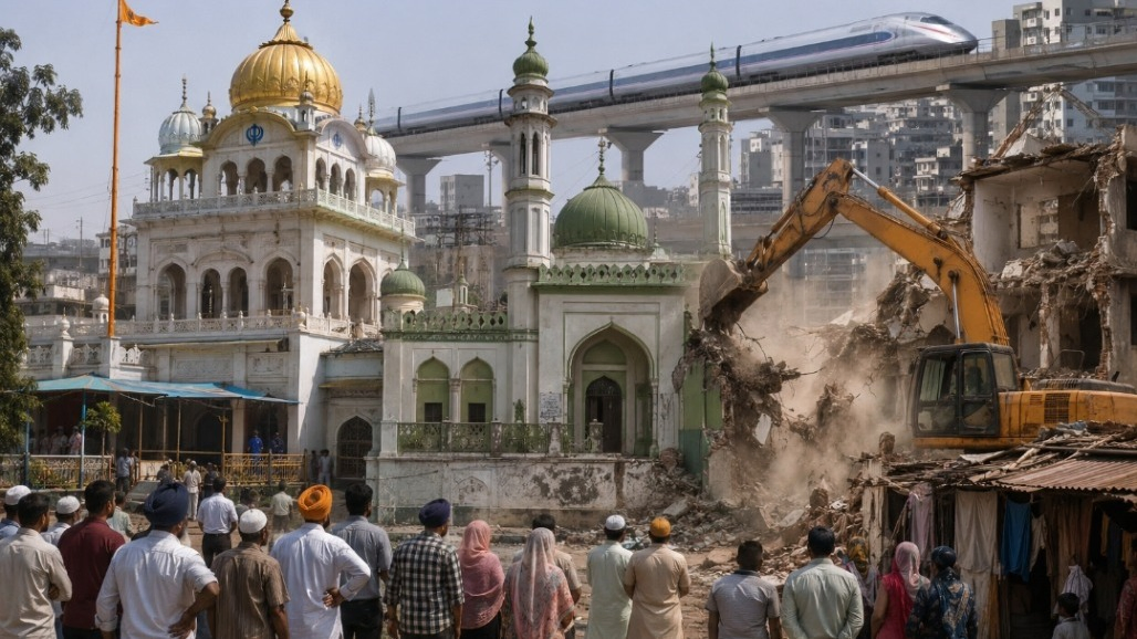 Kalupur-Saraspur Road Widening Project Put on Hold After Protests Over Impact on Religious Sites