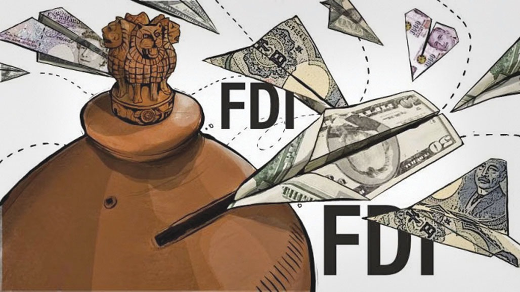 ચાર મહિના સકારાત્મક રહ્યા પછી મેમાં ચોખ્ખો FDI પ્રવાહ નકારાત્મક