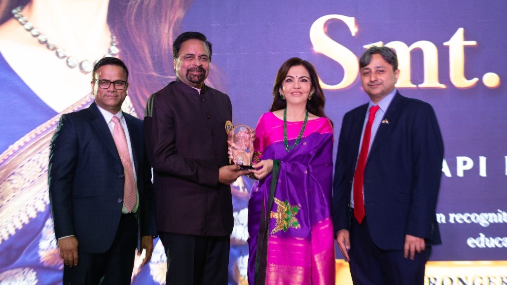 Reliance Foundation Chairperson Nita Ambani Award.jpeg