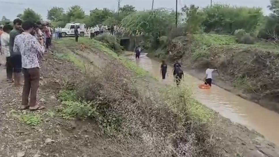 3-Year-Old Swept Away in Rainwater Stream Near Amreli Village; Search Operation Underway for Over Three Hours