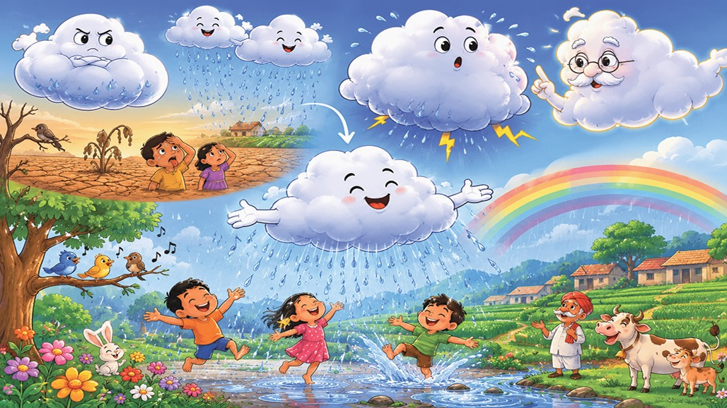 The Little Cloud Who Learned to Share