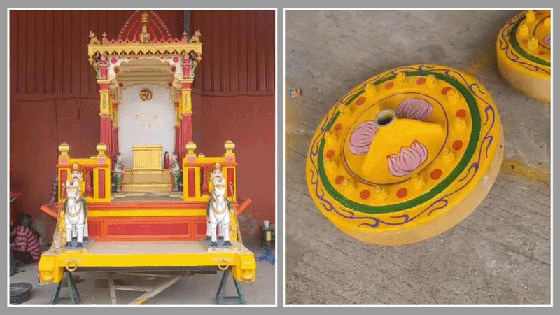 અમદાવાદ: 149મી રથયાત્રા માટે ભગવાનના રથના 6 નવા પૈડાં તૈયાર