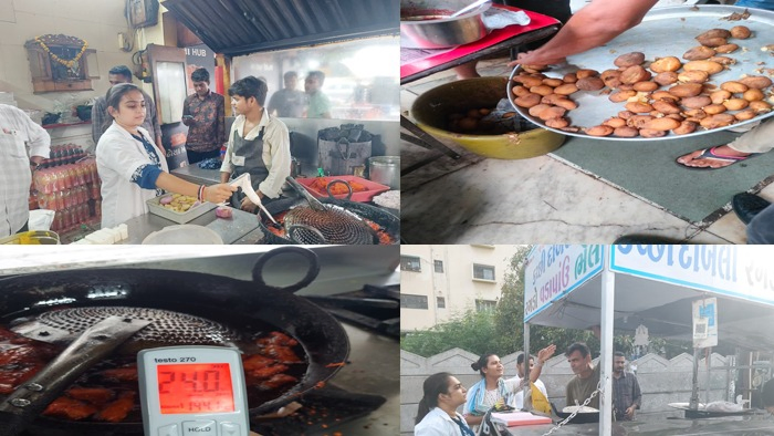 જામનગરમાં ફૂડ વિભાગની તવાઈ: 41 પેઢીઓની તપાસ, 68 કિલો વાસી ખાદ્ય સામગ્રીનો સ્થળ પર જ નાશ કરાયો