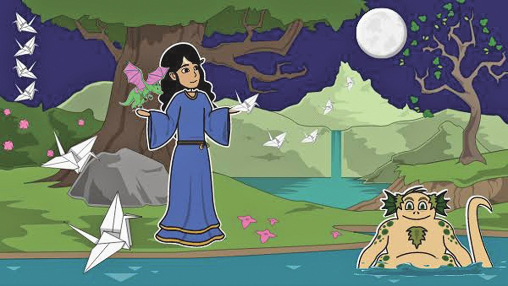 A Magical Girl, a Kind Witch, and a Moonlit Secret