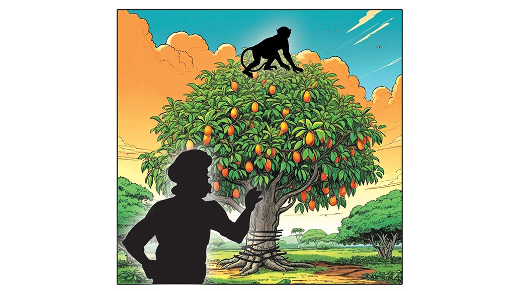 ખેડૂત અને કાબેલક વાનર