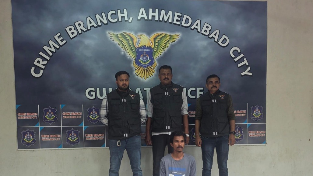 DCB Arrests Alleged Arms Trafficker With Six Illegal Firearms Ahead of Ahmedabad Rath Yatra