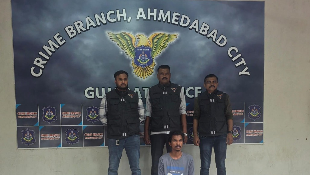 DCB Arrests Alleged Arms Trafficker With Six Illegal Firearms Ahead of Ahmedabad Rath Yatra