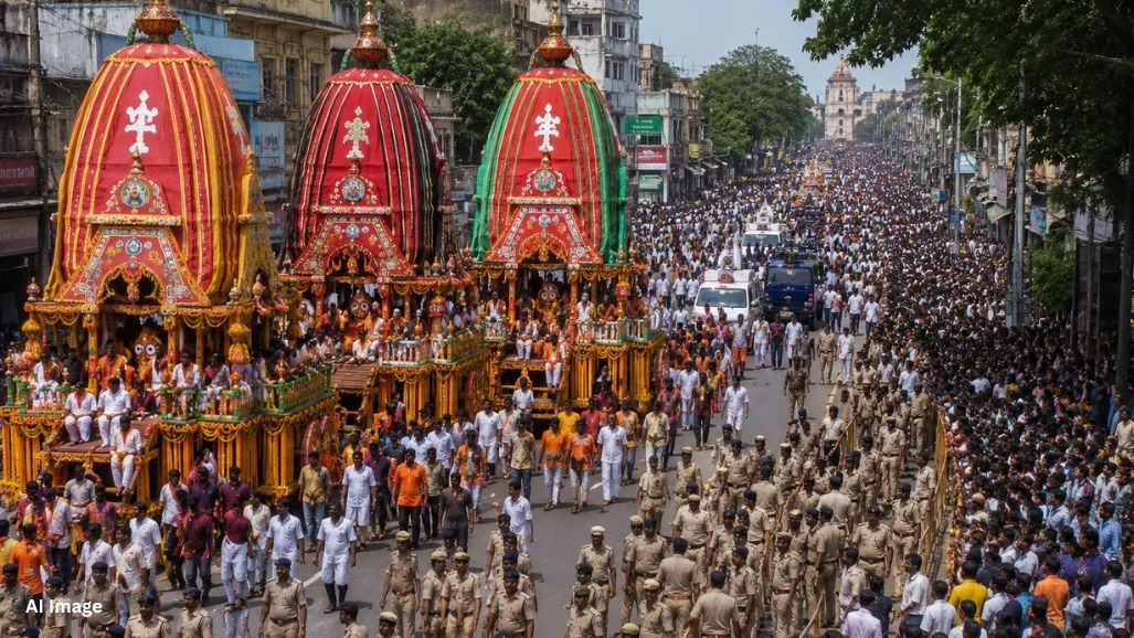 અમદાવાદ: રથયાત્રામાં બહારથી આવતા હજારો પોલીસકર્મીઓના ડ્યુટી-રહેવાના પ્રશ્નોના જવાબ આપશે AI, જાણો કેવી રીતે