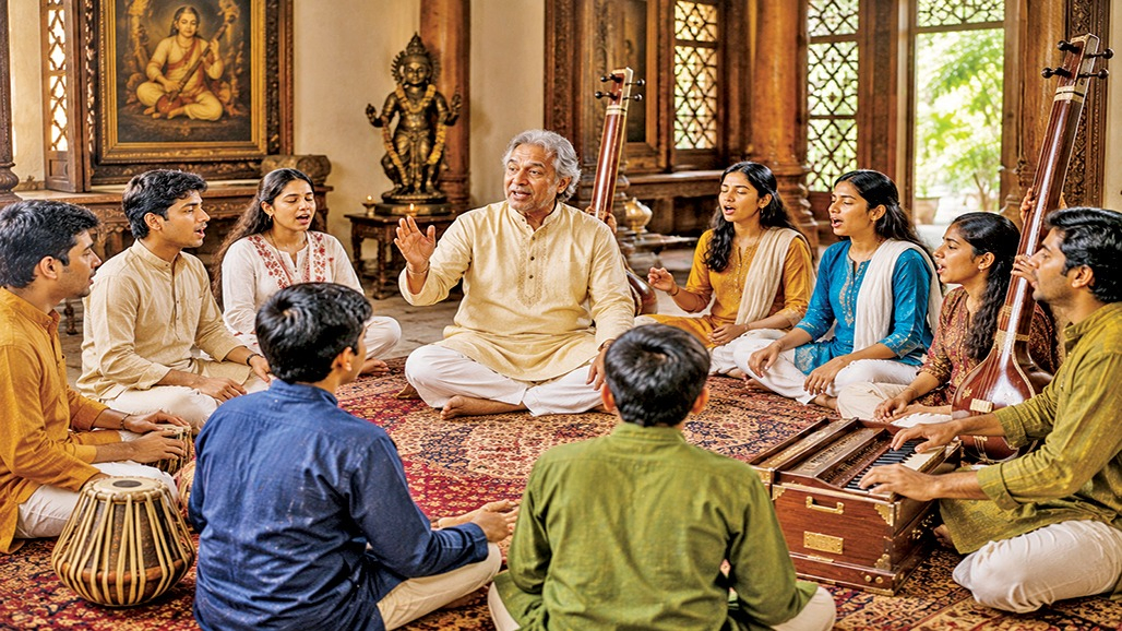 શાસ્ત્રીય સંગીતની પ્રાચીન ગુરુ-શિષ્ય પરંપરાનું દિવ્ય પ્રજ્વલન