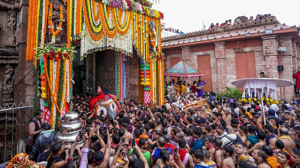 Puri Rath Yatra: One Devotee Reportedly Dies, Several Injured in Stampede-Like Situation