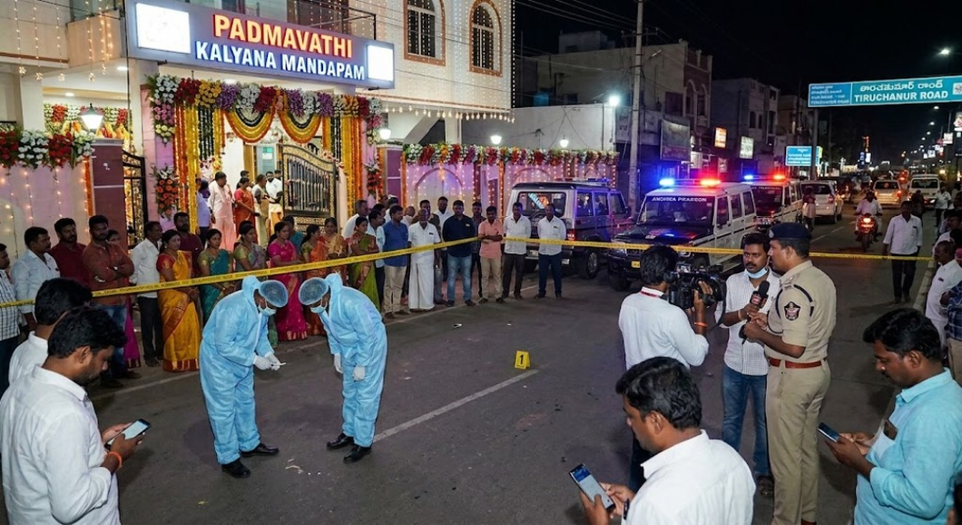 Double Murder Outside Wedding Hall in Tirupati as Family Dispute Turns Fatal