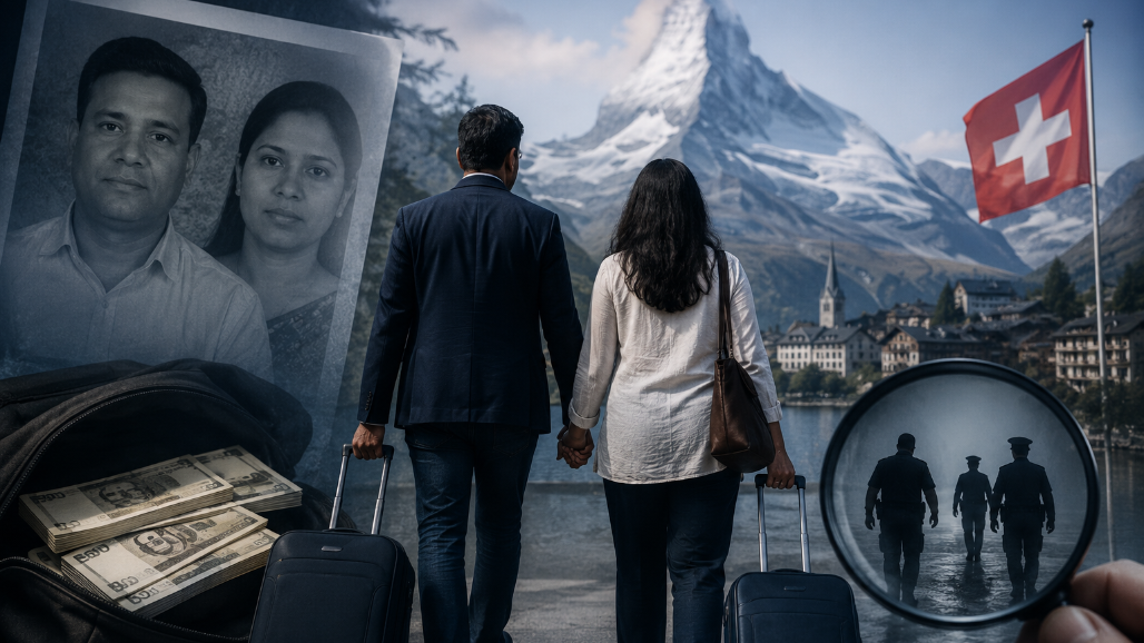 Missing Hyderabad Couple's Switzerland Trip Under Scrutiny as Police Probe ₹50 Crore Investment Allegations