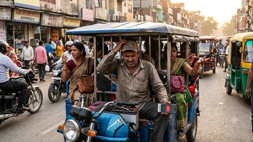 Chinese App to Stop E-Rickshaw: Viral ‘Tirri Control’ Prank Videos Raise Safety Concerns