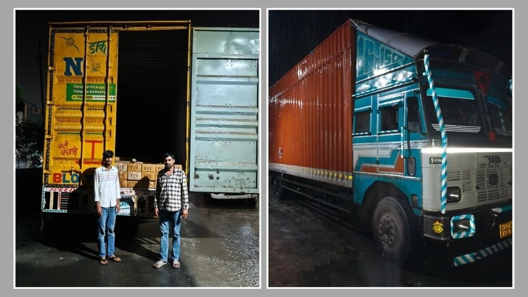પંચમહાલ: ગોધરા-વડોદરા હાઈવે પરથી 93.48 લાખનો વિદેશી દારૂ ઝડપાયો, બે આરોપીની ધરપકડ