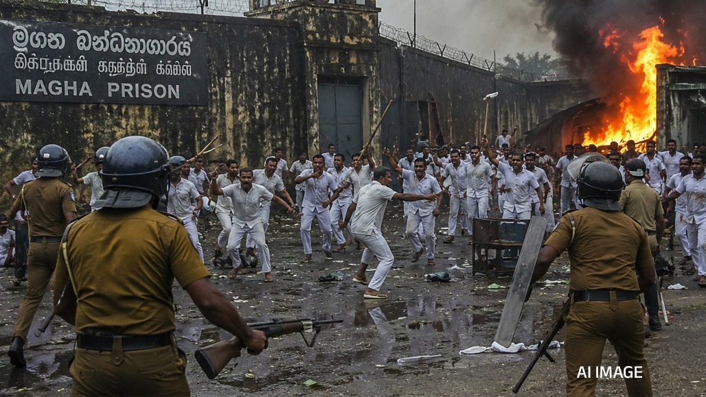25 Killed, Over 100 Injured in Sri Lanka Prison Gang Clash, Officials Say