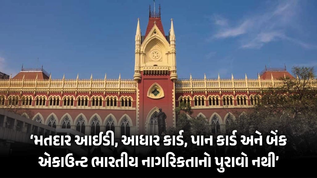 વોટર ID, આધાર, PAN કાર્ડ નાગરિકતાનો પુરાવો નથી: કોલકાતા હાઇકોર્ટ