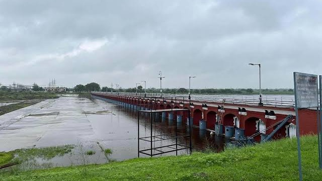 આજવા સરોવરમાં નવા નીર આવતા તંત્રને મોટી રાહત