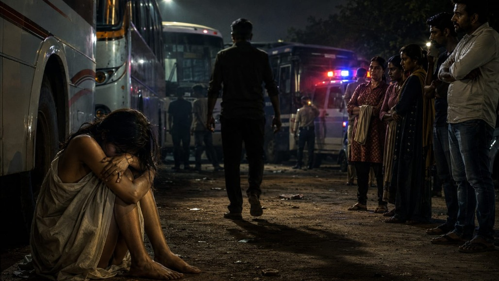 Ranip Civic Plot Shock: AMC Cancels Private Travels Lease After Stripped Woman Found In Bus Parking Lot