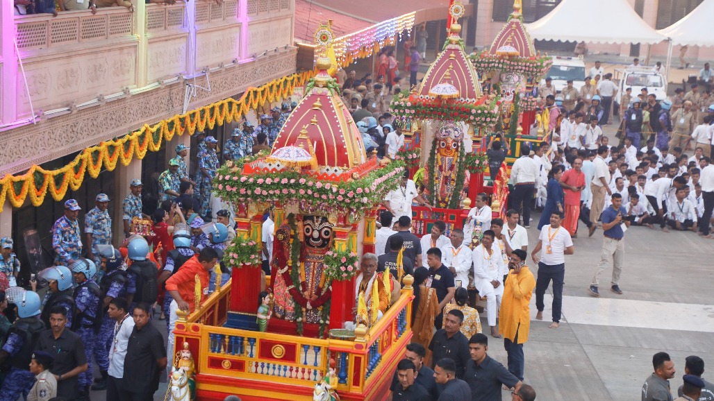Ahmedabad's 149th Jagannath Rathyatra Concludes Peacefully After Late-Night Return To Nij Mandir