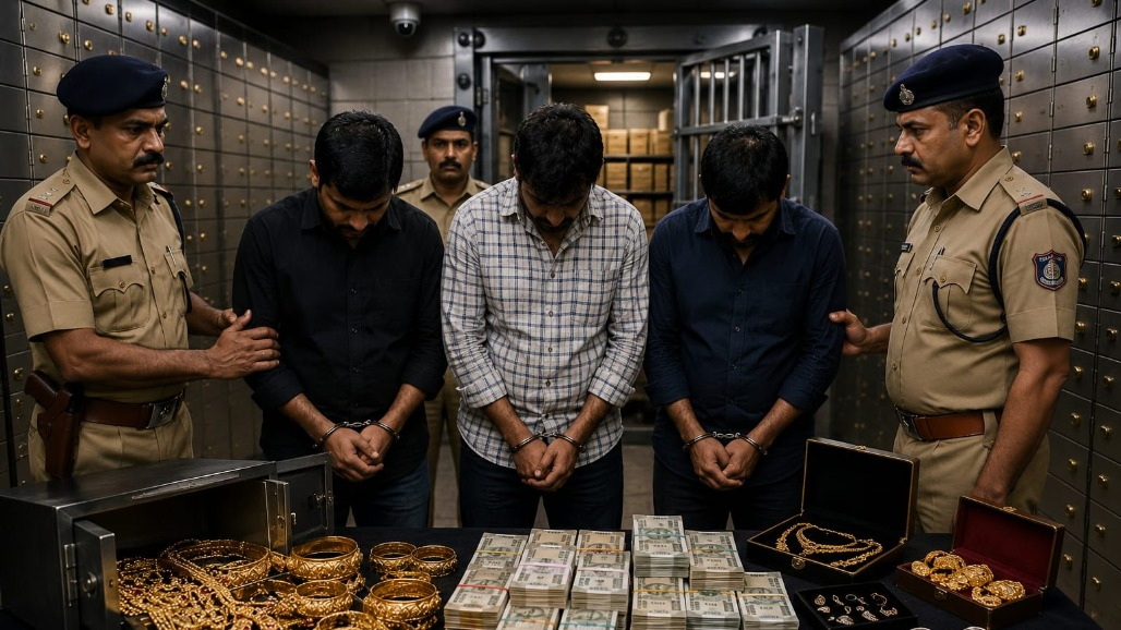 Surat Safe Vault Owners Arrested for Allegedly Stealing ₹2.6 Crore Worth of Gold, Cash from Customers' Lockers
