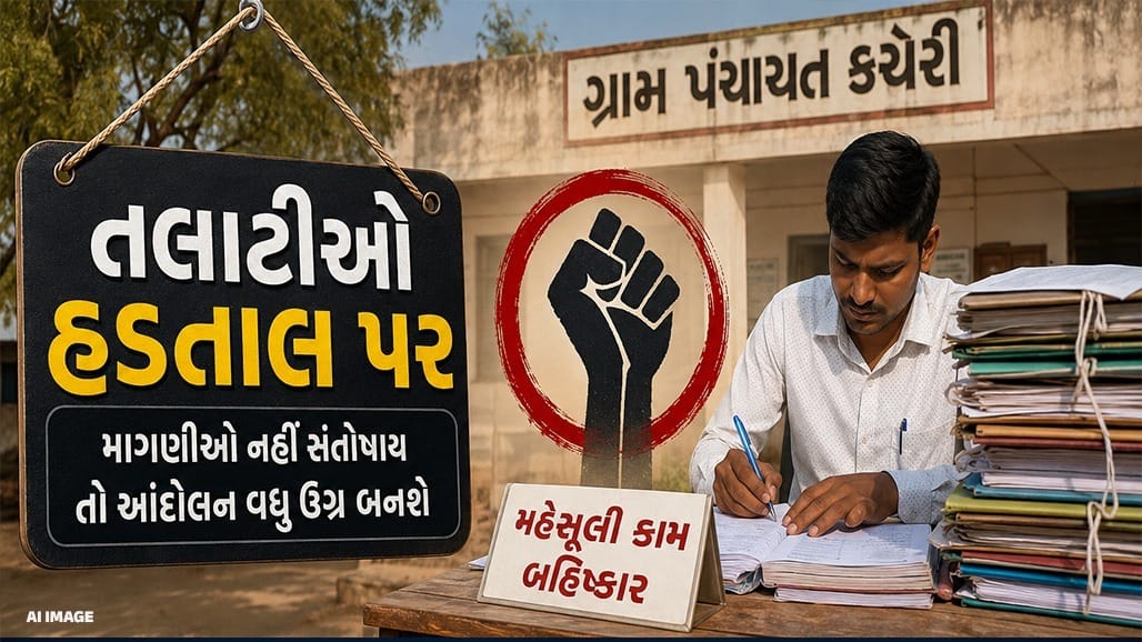 ખેડૂતો બાદ તલાટીઓએ મોરચો માંડ્યો!