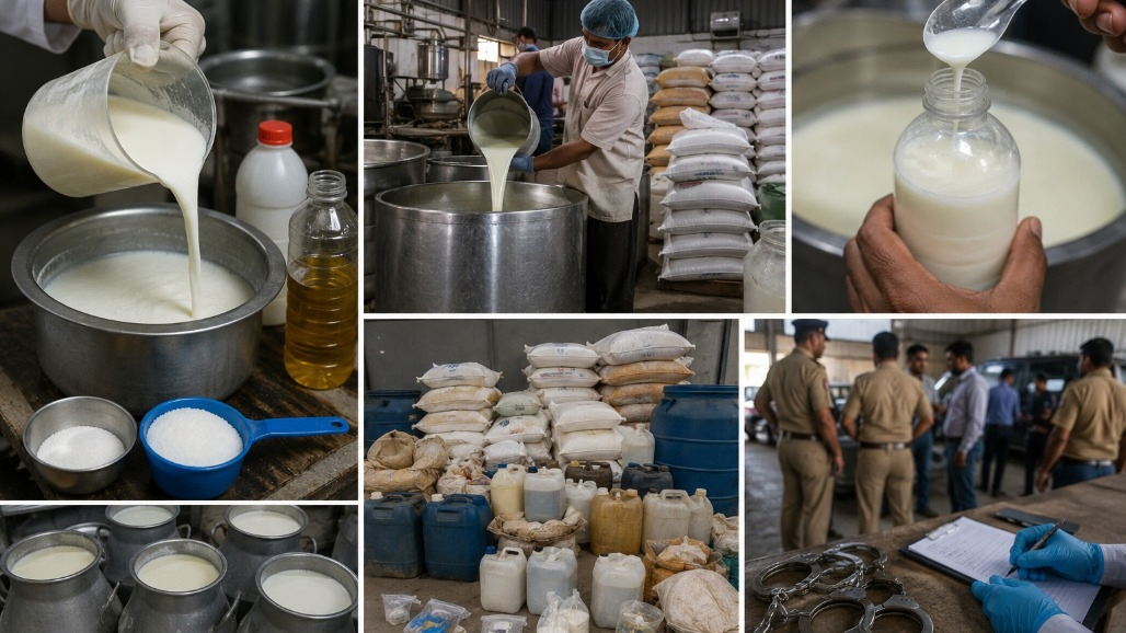 Maharashtra Dairy Scandal: 2.3 Crore Litres of Chemical-Laced Synthetic Milk Enters Market After Dharashiv Bust