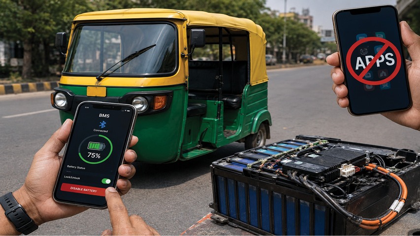 ઈ-રિક્ષા બેટરી હેકિંગ: Google, Apple ને 7 એપ્સ બંધ કરવા સરકારની નોટિસ
