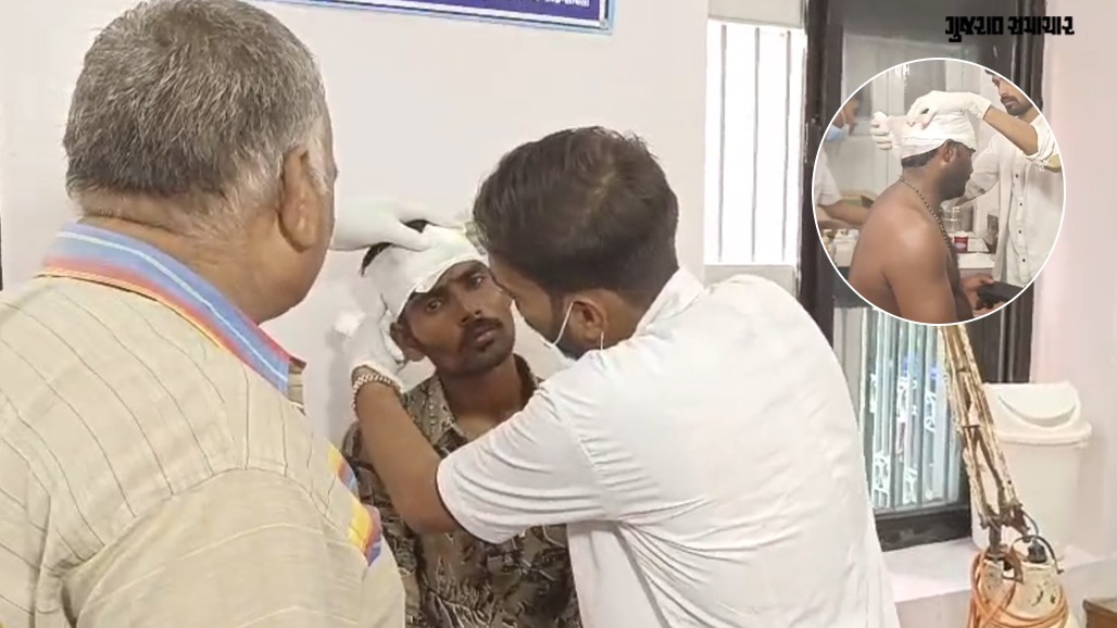 સાયલાના હોળીઘારમાં એક જ જ્ઞાતિના બે જૂથ વચ્ચે અથડામણ: ધિંગાણામાં 9 લોકોને ઈજા