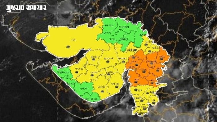 ગુજરાતમાં આગામી 5 દિવસ ભારેથી અતિભારે વરસાદની સંભાવના