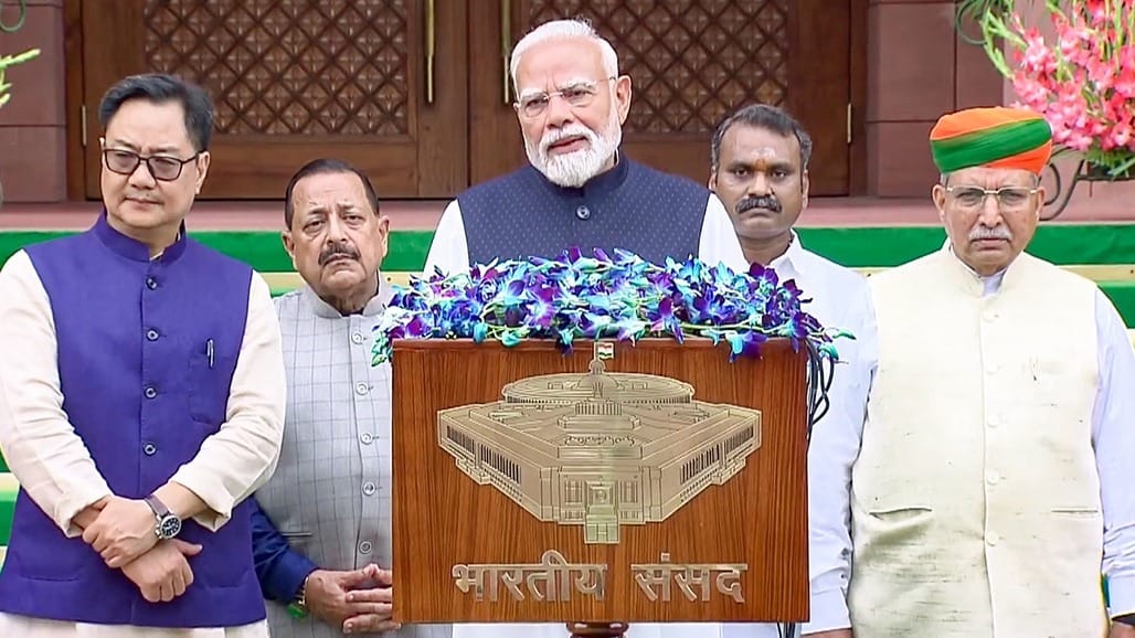 PM મોદીનું સંસદના ચોમાસું સત્રમાં સંબોધન