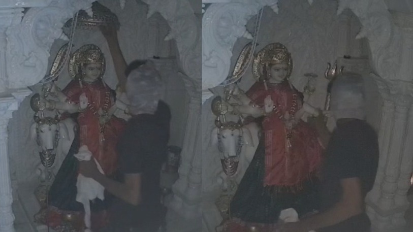 Silver Umbrella, Idol Worth ₹3 Lakh Stolen from Umiyadham Temple in Sanand