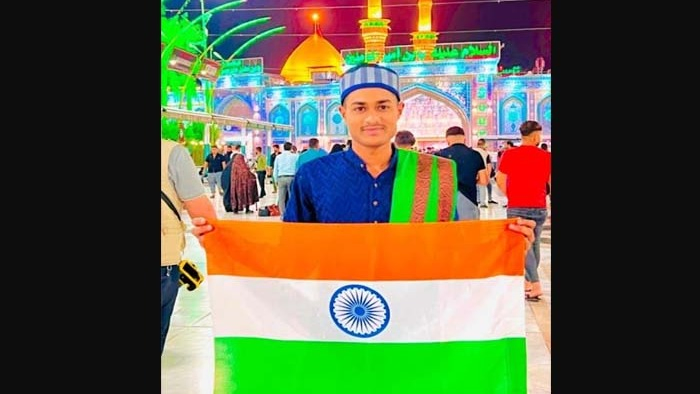 જામનગરના યુવકે ઇરાકમાં ભારતનો તિરંગો લહેરાવી આપ્યો દેશપ્રેમનો ગૌરવપૂર્ણ સંદેશ