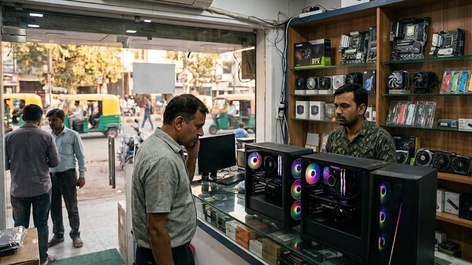 AI Component Shortage Pushes PC Prices to ₹70,000 in Gujarat, Sales Drop Nearly 50%