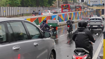 Shahibaug Underpass has been reopened for vehicular traffic