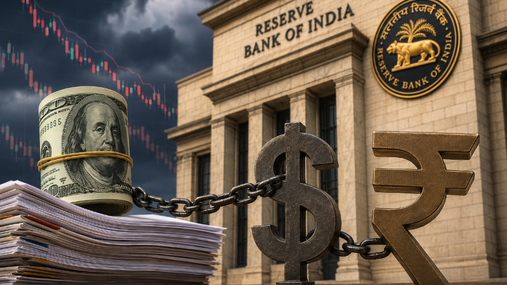 Sudden Hurry For Dollar Flows: While arresting Rupee’s Fall, RBI has built a $100 Billion Mountain of Shorts