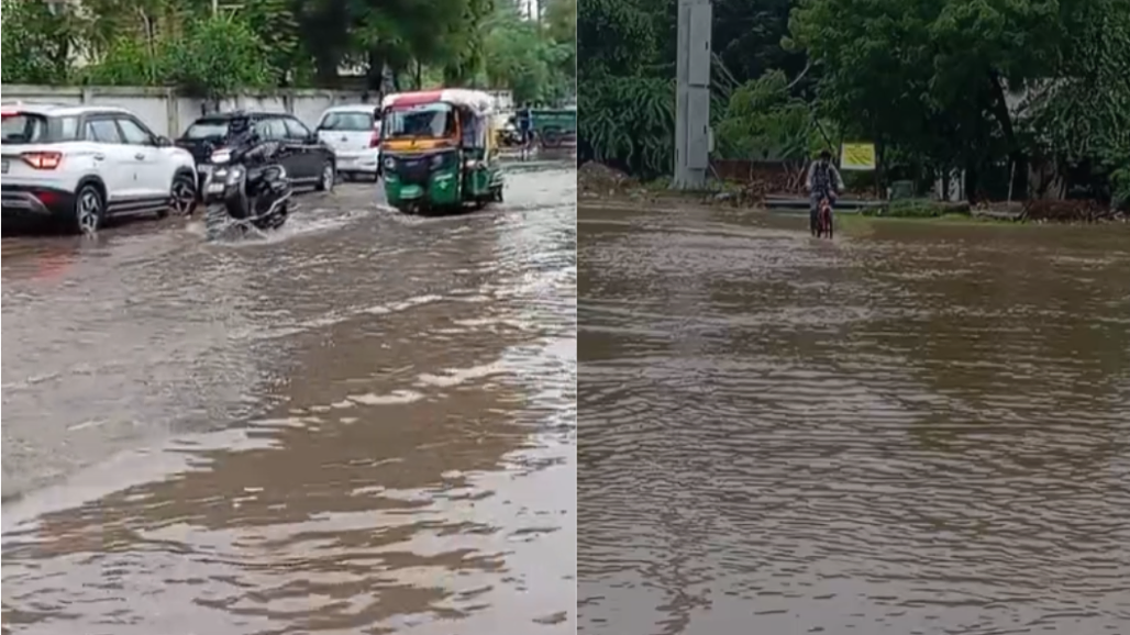 Ahmedabad Flood Woes Return Within Days as Fresh Rains Submerge Bopal, Ghuma and Other Areas