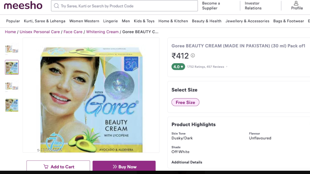 Dangerous Glow: Made-in-Pakistan Fairness Cream Linked to Kidney Failure in Nagpur