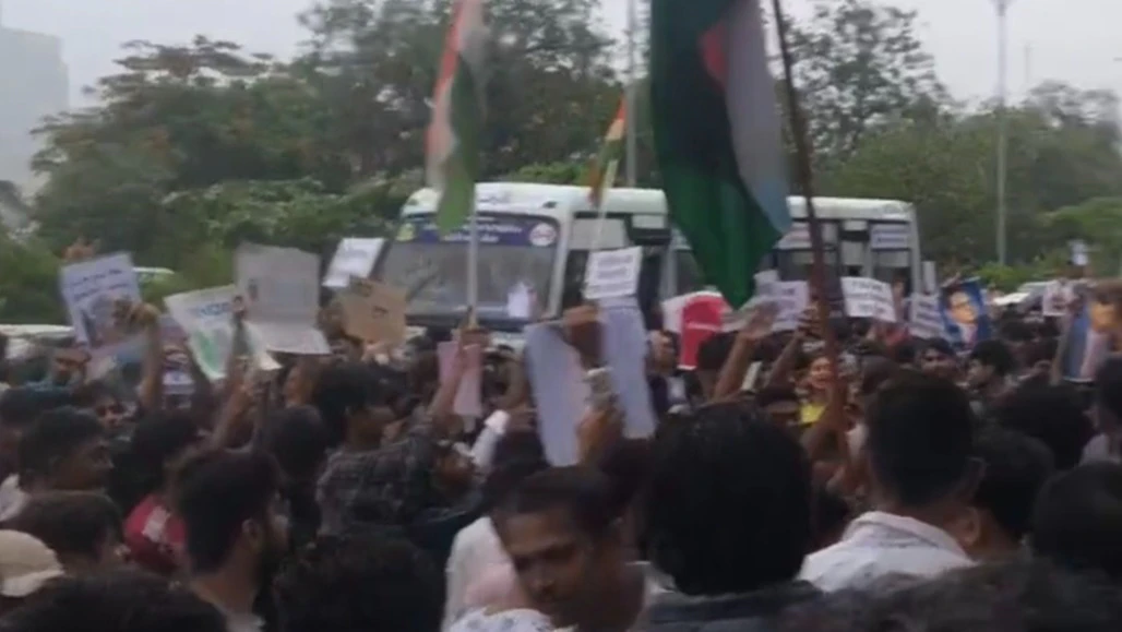 Over 150 Detained as NEET Protest Faces Police Crackdown in Gandhinagar
