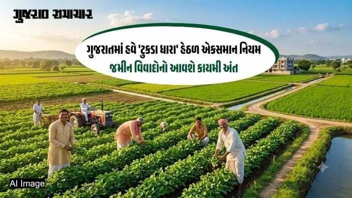 ખેડૂતો માટે ખુશખબર: 75 વર્ષ જૂના 'ટુકડા ધારા'માં સુધારો