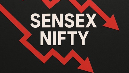 Sensex, Nifty Suffer Sharpest Fall in Over Three Months as Trump's Iran Ceasefire Remarks Rattle Markets
