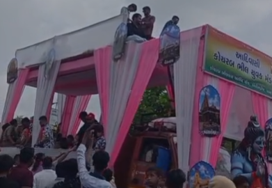 Tableaux reach Saraspur