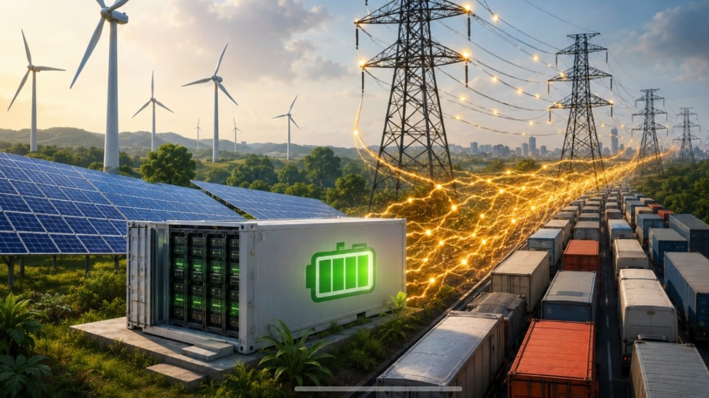 India’s Green Energy "Traffic Jam": Over 300 GWh of Clean Power Wasted in Q1 2026