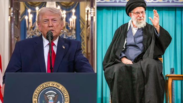 Trump: 'Maybe It's Fake Tears' as Iran Mourns Khamenei